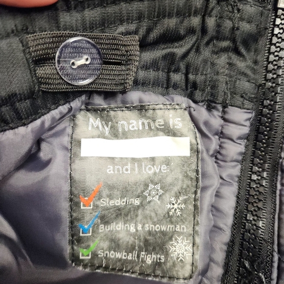 Arctix Kid's Limitless Bib Overalls In Black And Grey Size 5T - Picture 14 of 16